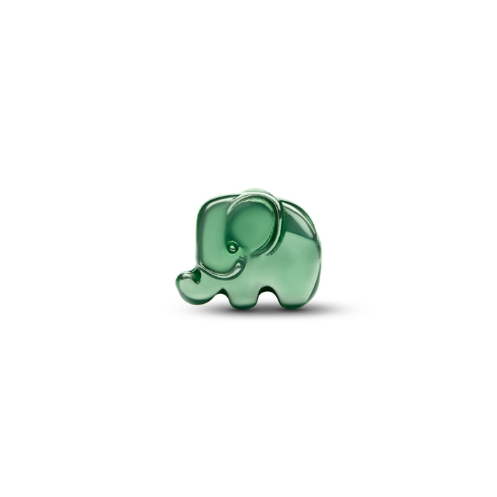 Pandora Green Elephant Mini Charm Sterling Silver