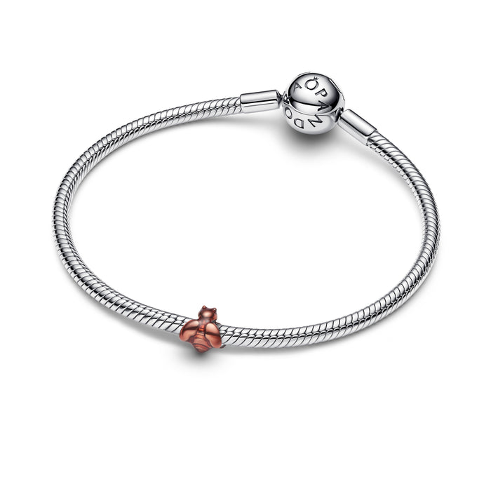 Pandora Orange Bee Mini Charm Sterling Silver