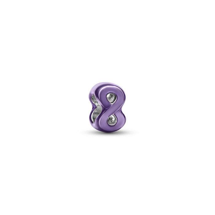 Pandora Purple Infinity Mini Charm Sterling Silver