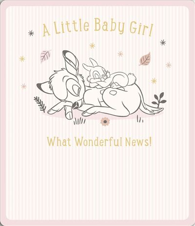 UKG 'A Little Baby Girl' Card