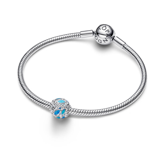 Pandora Openwork Swimming Fish Charm Sterling silver
