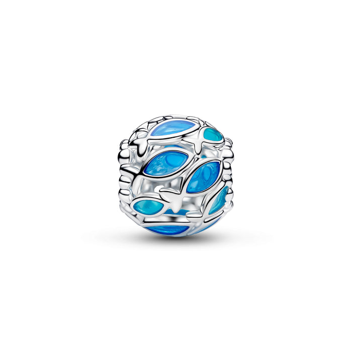 Pandora Openwork Swimming Fish Charm Sterling silver