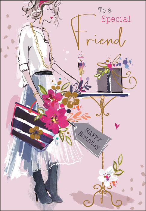 Jonny Javelin 'To A Special Friend' Birthday Card