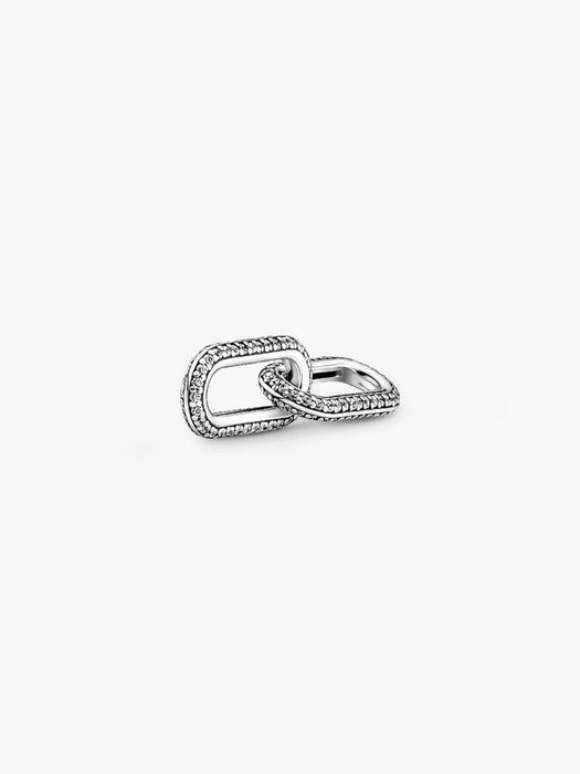 Pandora ME Pavé Double Styling Link Sterling Silver