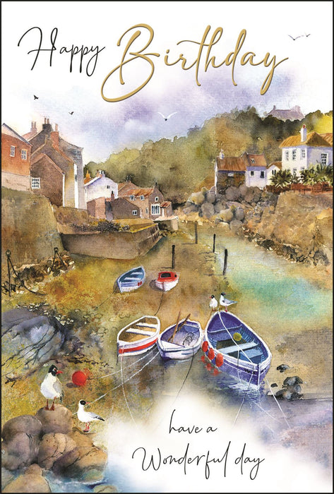 Jonny Javelin 'Happy Birthday Have A Wonderful Day' Birthday Card