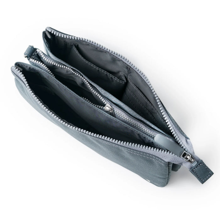 ROKA Carnaby Crossbody XL Smoke Canvas Bag