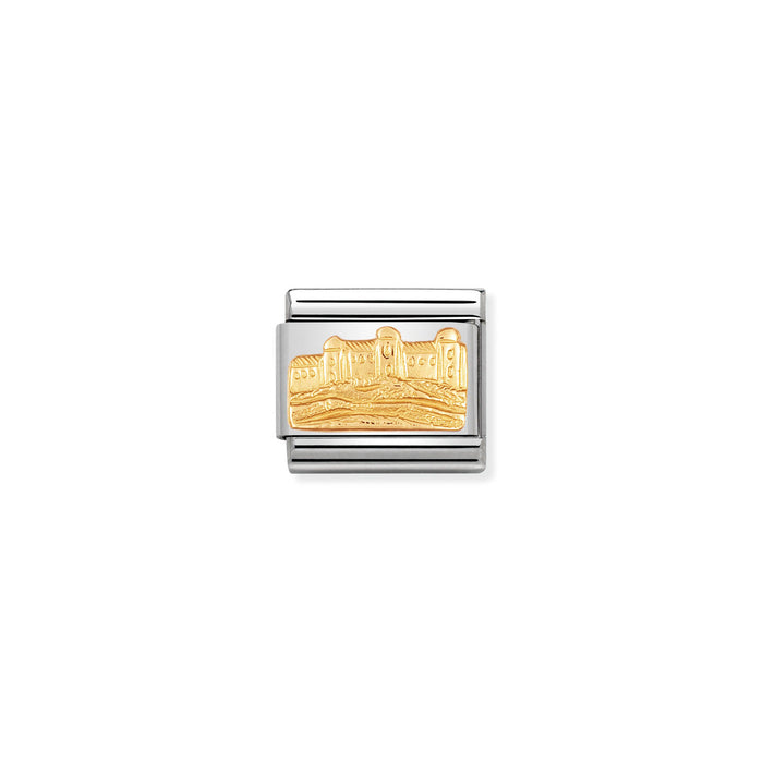 Nomination Classic Gold Relief Travel Castle Of Salsburg Charm