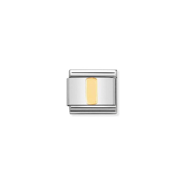 Nomination Classic Gold Letter I Charm