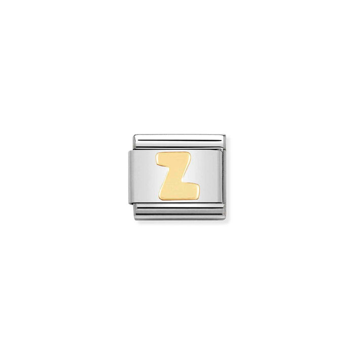 Nomination Classic Gold Letter Z Charm
