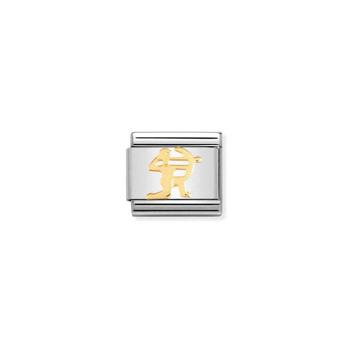 Nomination Classic Gold Sagittarius Zodiac Charm
