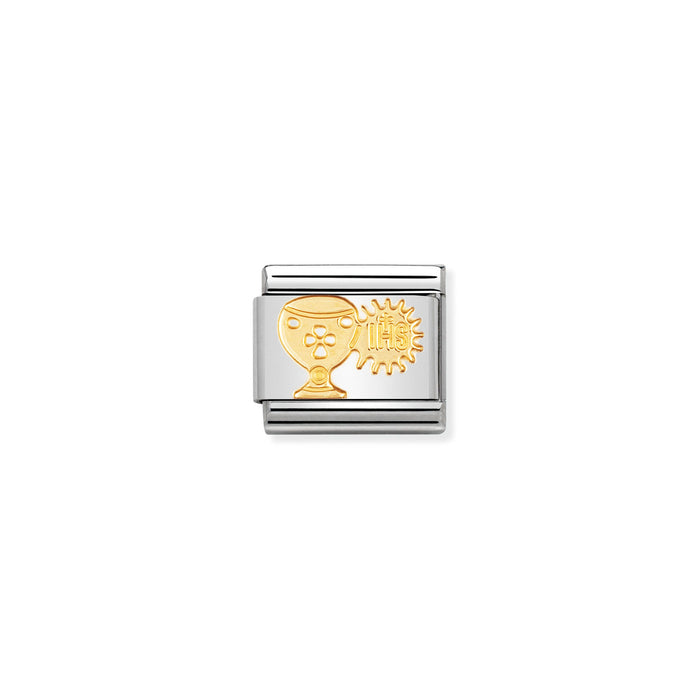 Nomination Classic Gold Religious Chalice And Host Charm