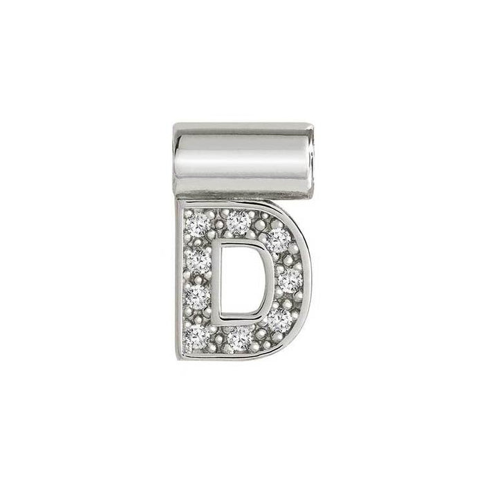 Nomination SeiMia Silver Letter D Pendant Charm