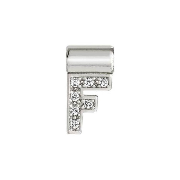 Nomination SeiMia Silver Letter F Pendant Charm