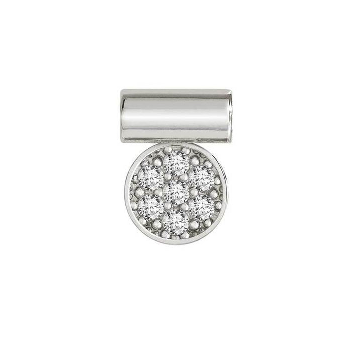 Nomination SeiMia Silver Cubic Zirconia Circle Charm