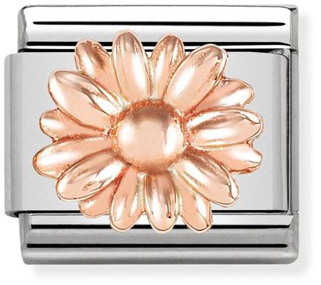 Nomination Classic Rose Gold Flowers Daisy Charm