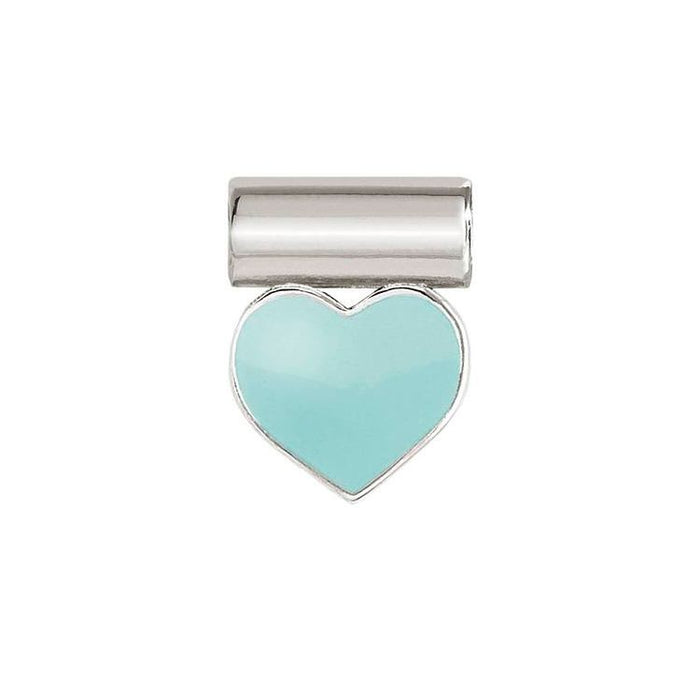 Nomination SeiMia Silver Enamel Blue Heart Pendant Charm