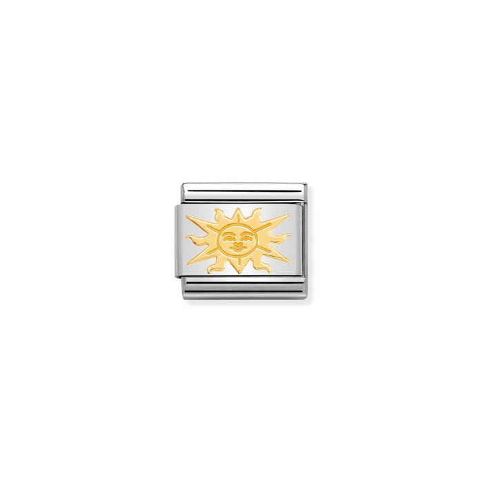 Nomination Classic Gold Symbols Cosmo Sun Charm