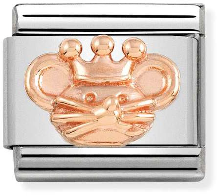 Nomination Classic Rose Gold Symbols Rat King Charm