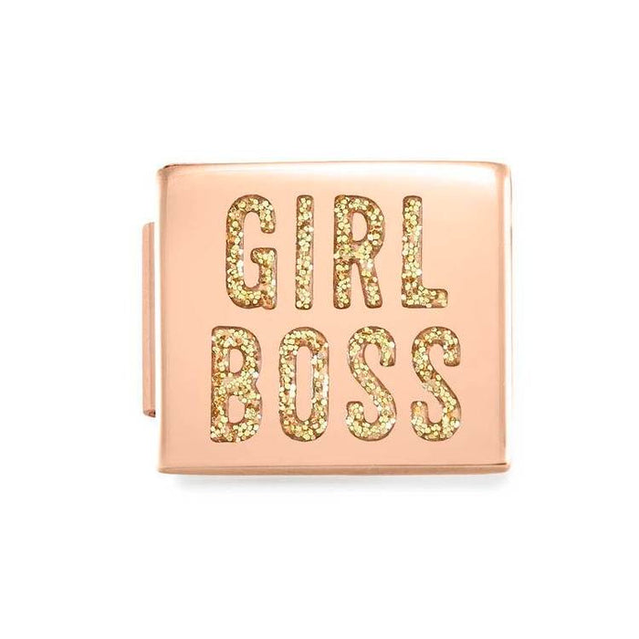 Nomination Composable Glam Link Rose Gold Girl Boss