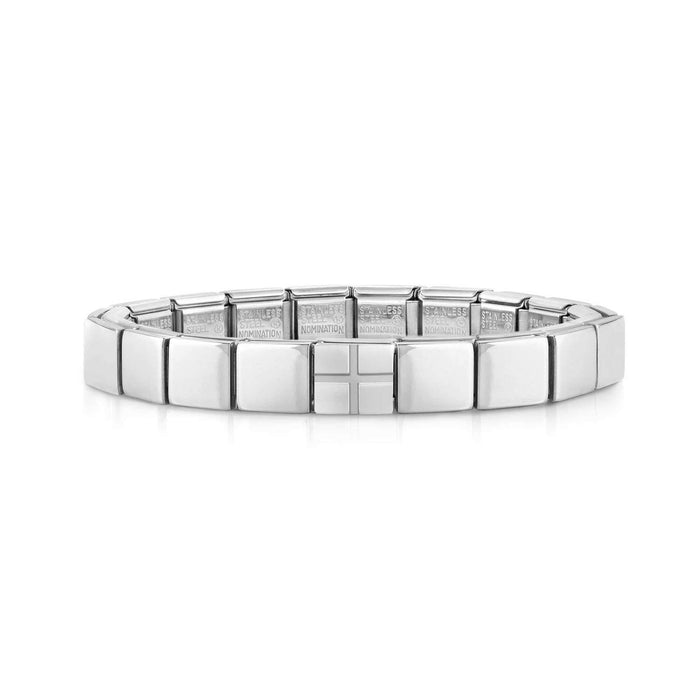 Nomination Composable Glam Stainless Steel Large Grid Bracelet