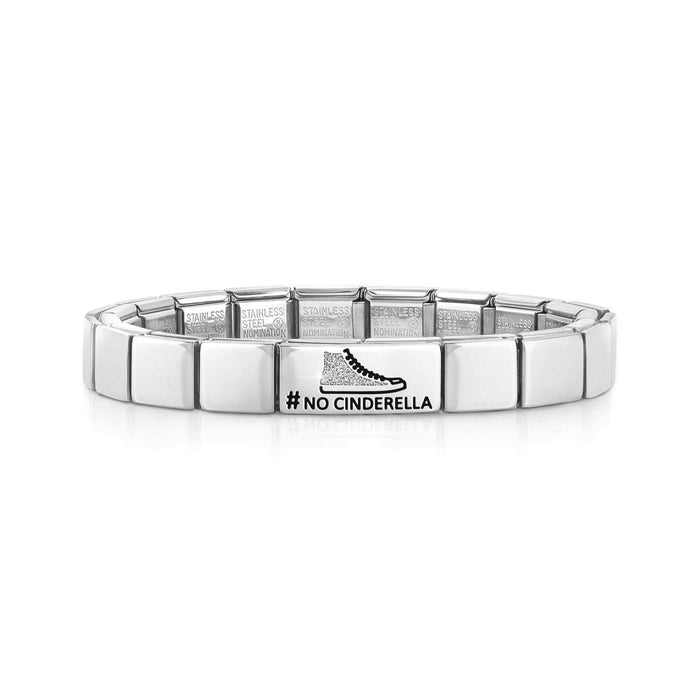 Nomination Composable Glam Stainless Steel #No Cinderella Bracelet