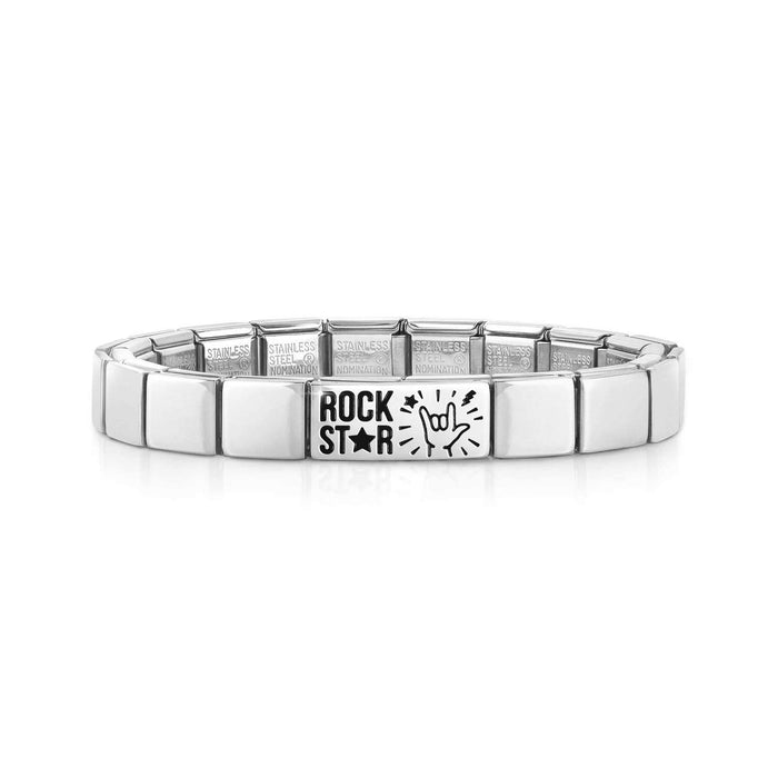 Nomination Composable Glam Stainless Steel Rock Star Bracelet