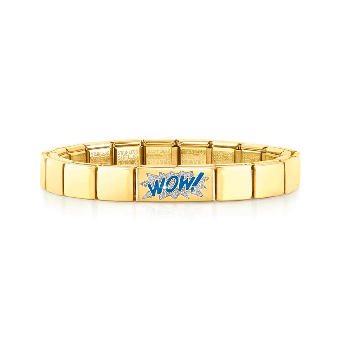 Nomination Composable Glam Gold Glitter Double Wow! Bracelet