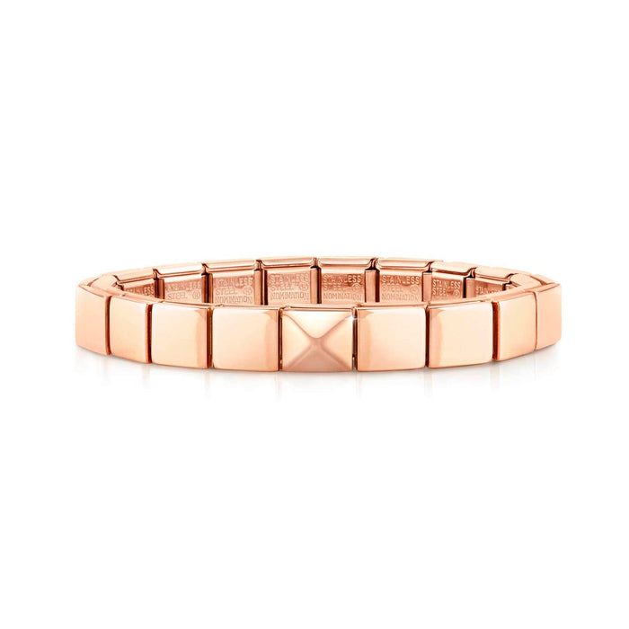 Nomination Composable Glam Rose Gold Pyramid Bracelet