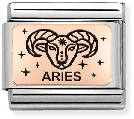 Nomination Classic Rose Gold Plates Aries Charm