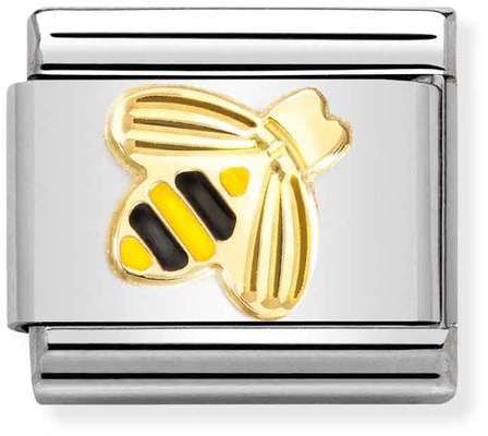 Nomination Classic Gold Symbols Bee Charm