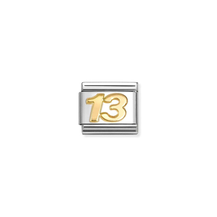 Nomination Classic Gold Daily Life 13 Charm