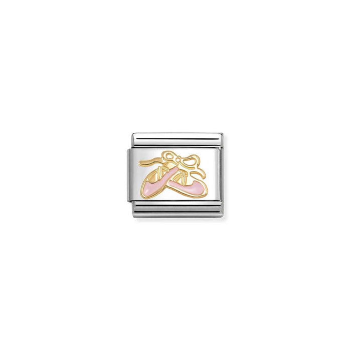 Nomination Classic Gold Symbol Ballet Shoes Charm
