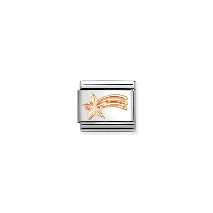 Nomination Classic Rose Gold Symbols Shooting Star Charm