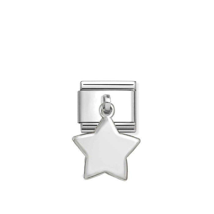 Nomination Classic Silver Plate Star Pendant Charm