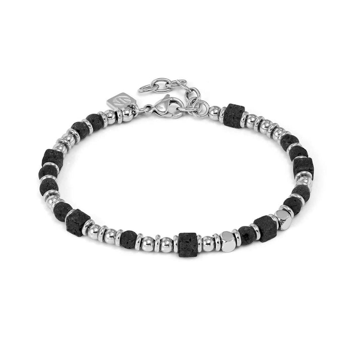 Nomination InstinctStyle Stainless Steel Lava Stone Bracelet