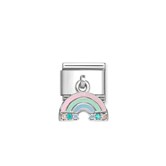 Nomination Classic Rainbow Silver Charm