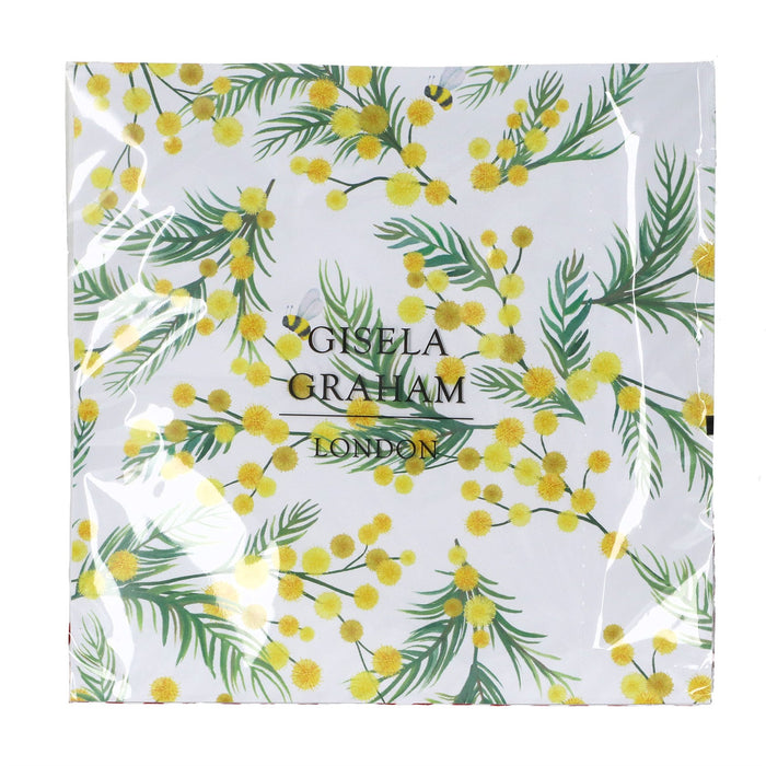Gisela Graham Mimosa Pack/20 Paper Napkins