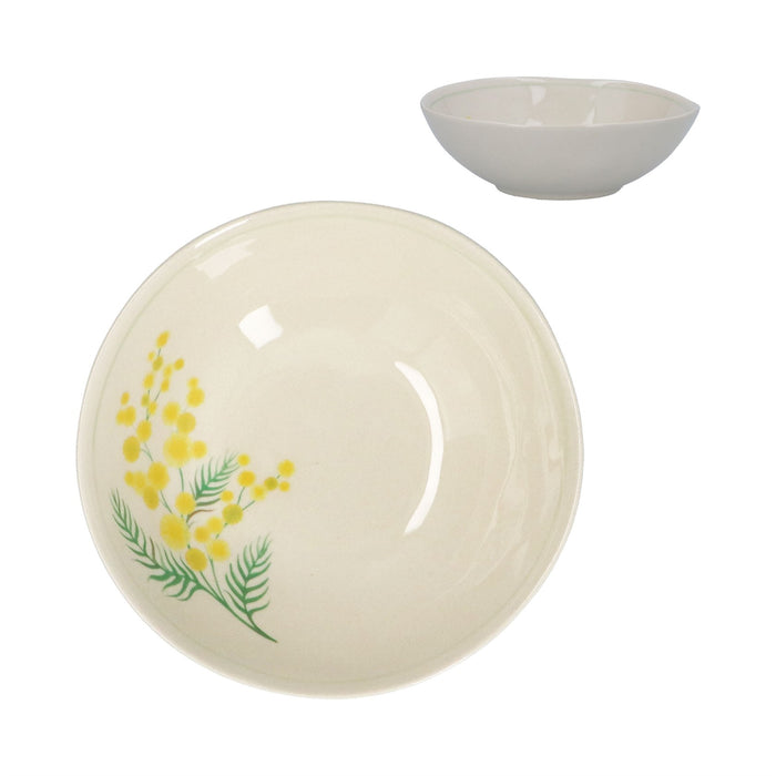 Gisela Graham Mimosa Stoneware Mini Bowl