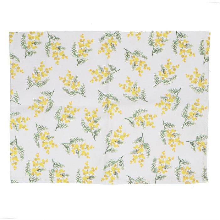 Gisela Graham Mimosa Cotton Tea Towel
