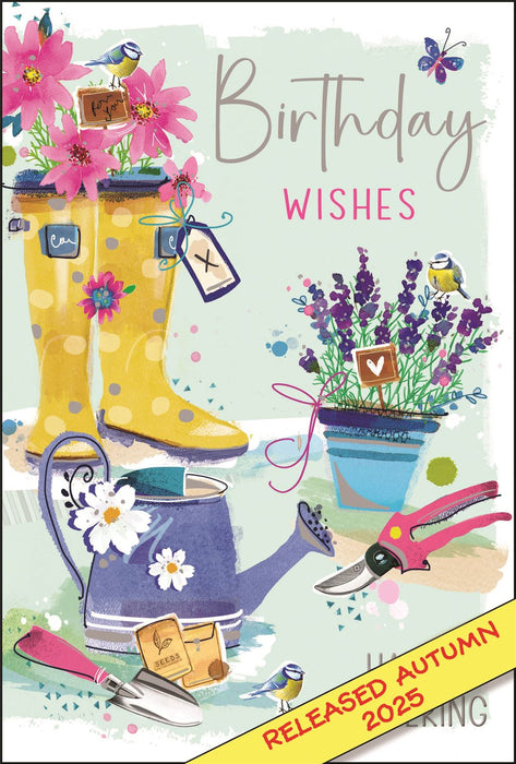 Jonny Javelin 'Birthday Wishes' Birthday Card