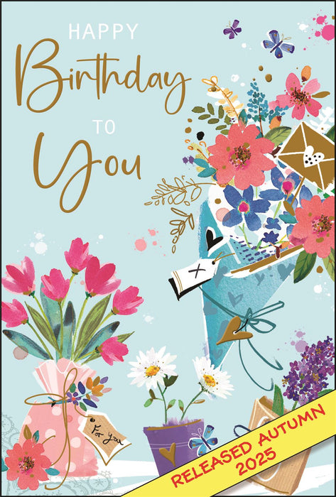 Jonny Javelin 'Happy Birthday To You' Birthday Card