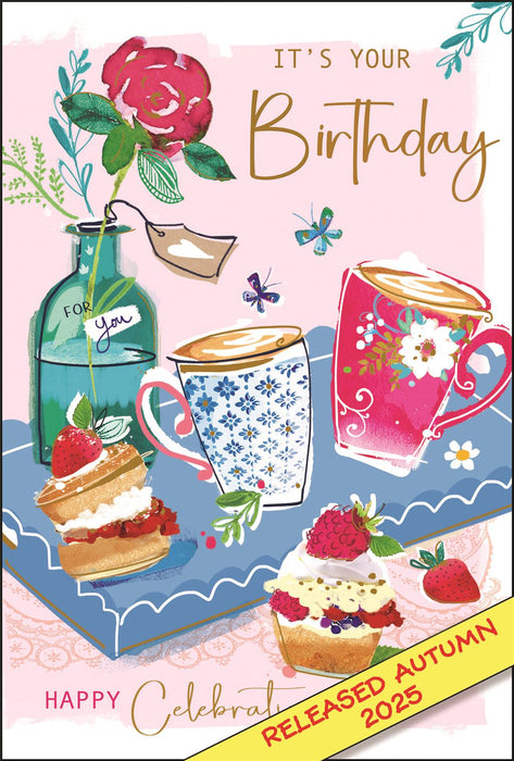 Jonny Javelin 'It's Your Birthday Happy Celebrations' Birthday Card