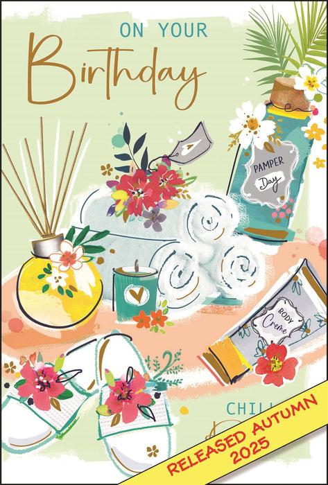 Jonny Javelin 'On Your Birthday' Birthday Card