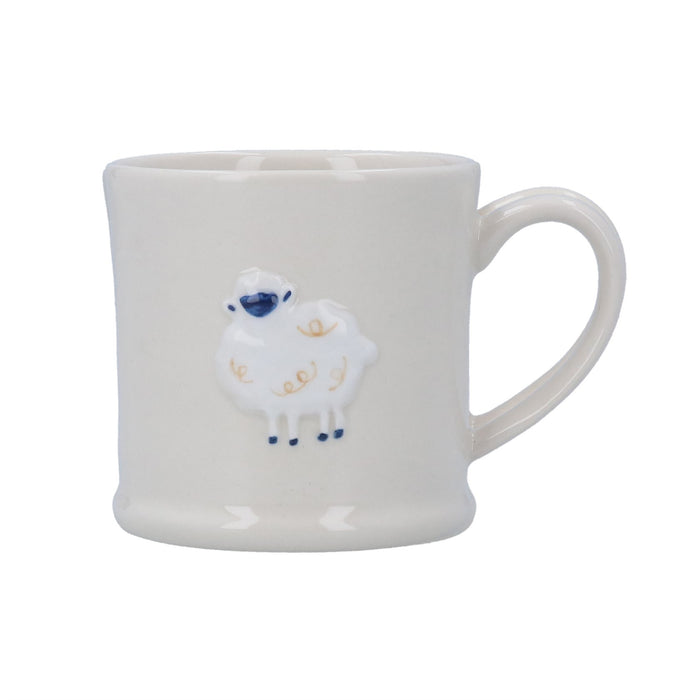 Gisela Graham Lamb Stoneware Mini Mug
