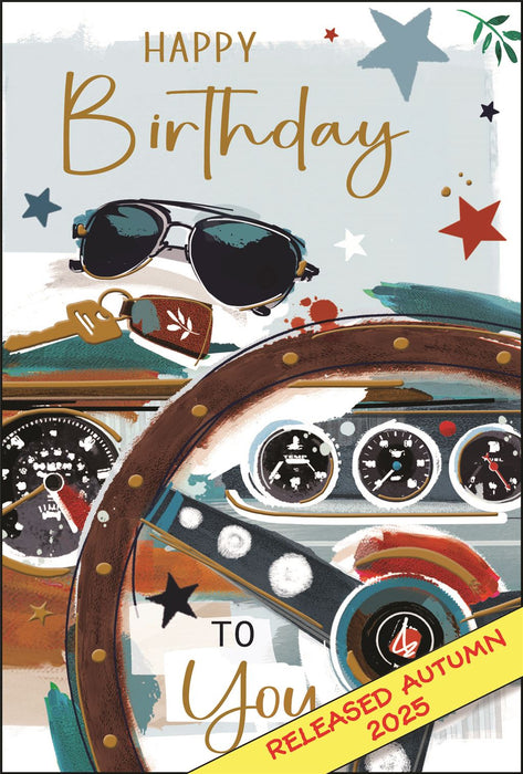 Jonny Javelin 'Happy Birthday' Birthday Card