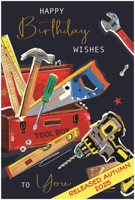 Jonny Javelin 'Happy Birthday Wishes To You' Birthday Card