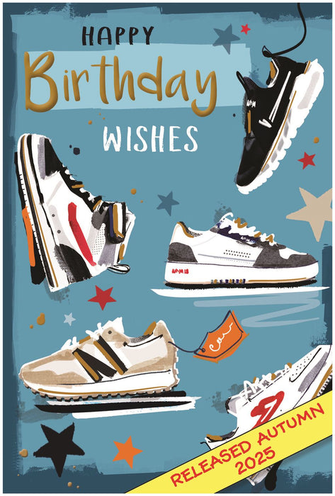 Jonny Javelin 'Happy Birthday Wishes' Birthday Card