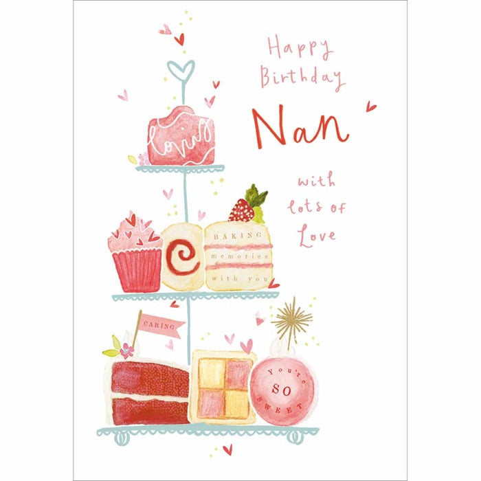 Woodmansterne 'Birthday Delights Nan' Birthday Card