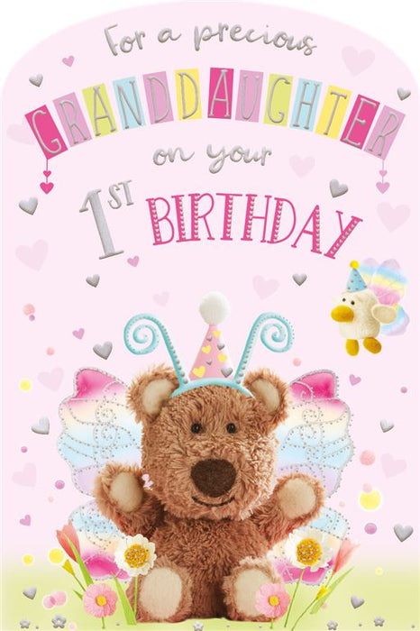 ICG 'For A Precious Granddaughter 1st' Birthday Card