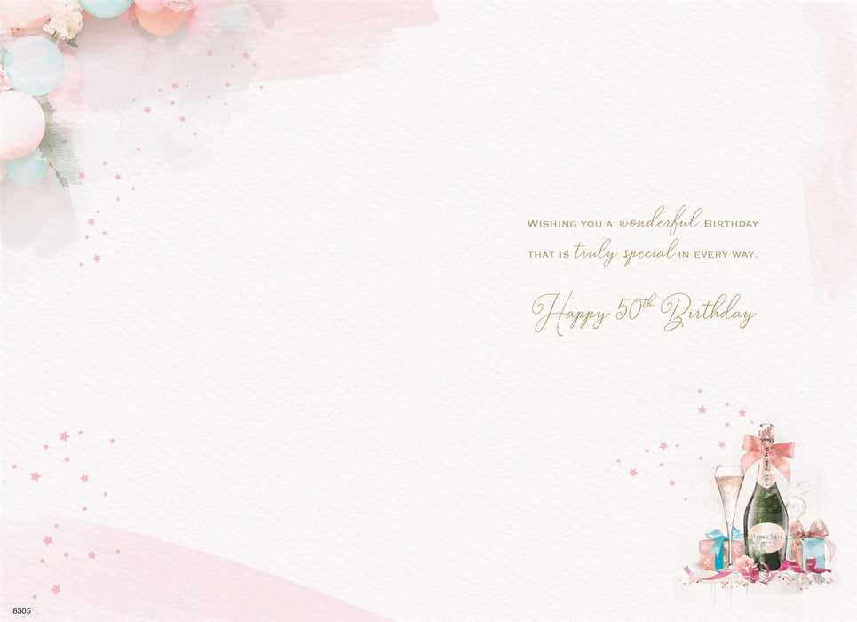 ICG 'For A Special Daughter-In-Law 50th' Birthday Card